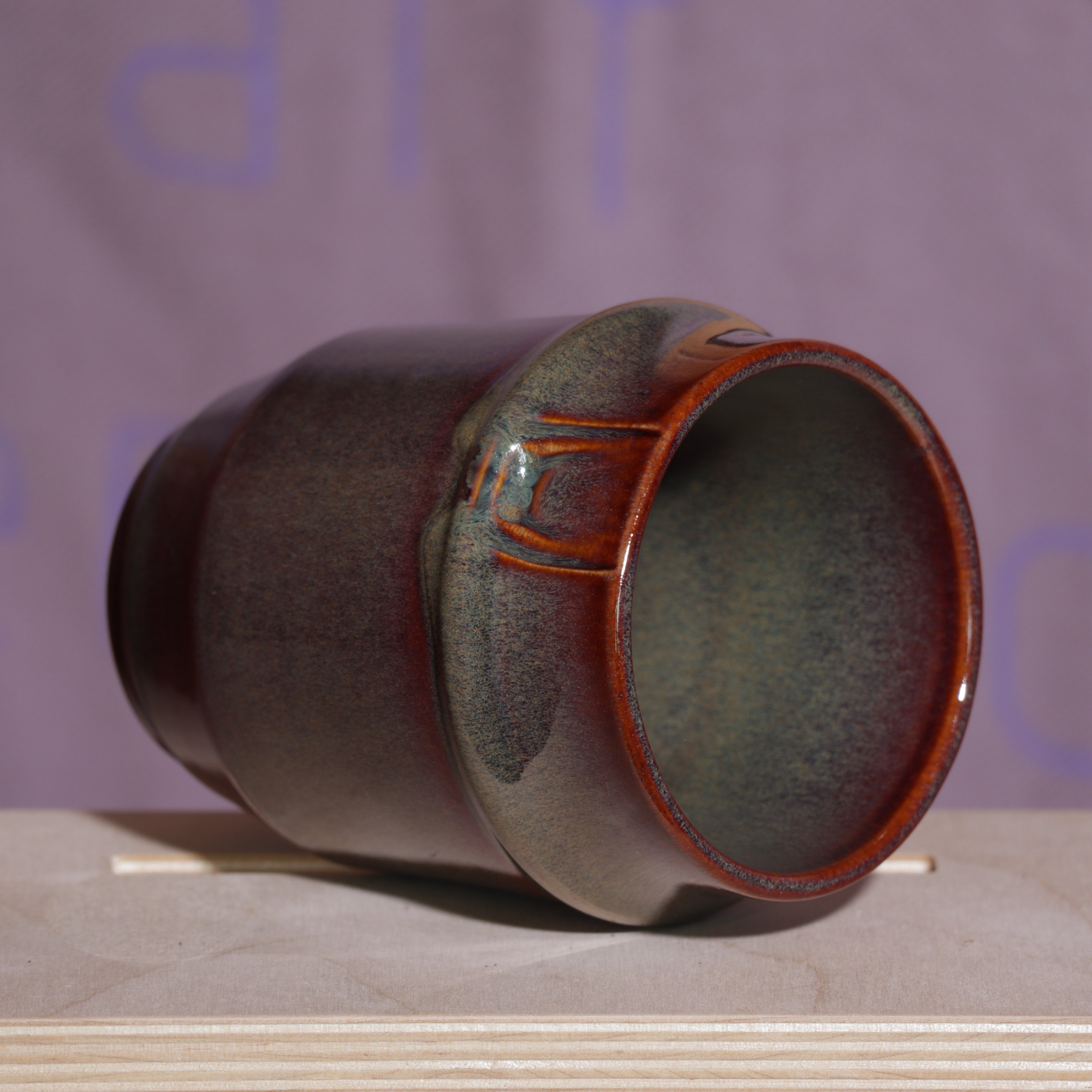 Double Wall Insulated Ceramic Mug 450