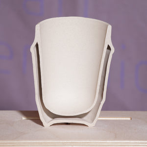 Double Wall Insulated Ceramic Mug 400